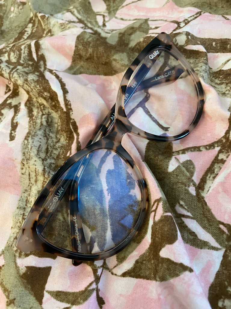 Quay Australia Tortoise Shell Cat-Eye Glasses - Brown & Black